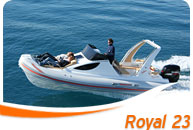 Gommone cabinato