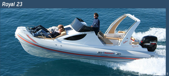 Gommone cabinato